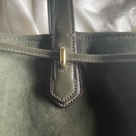 Coach Green Suede Shoulder bag - Picture 9 of 9
